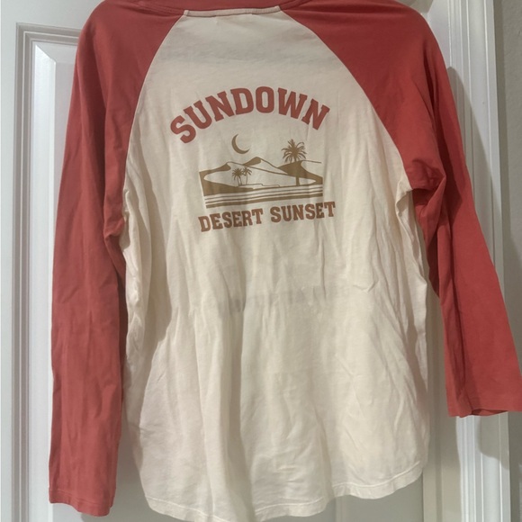 Spell sample Red and White Raglan Tee - Picture 4 of 4